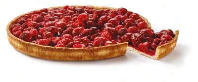 Tarta de frambuesa